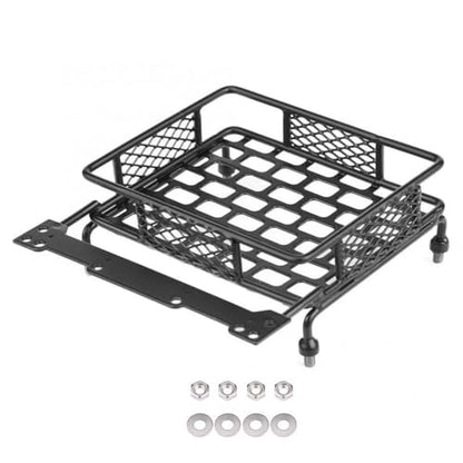 3 Size Metal Luggage Carrier Roof Rack Compatible with, CC01 1/10 Scale RC Crawler Cars(Small 113x108mm) - color: Small 113x108mm