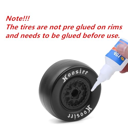 1/10 RC Short Course Racing Truck Tires OD 4.13" And Wheels 12mm Hex RC Off Road Drag Tyres for 1:10 Scale Truck Car Traxxas Slash 2WD 4×4 Rc4wd Arrma Senton 3S Axial Losi Redcat 4PCS