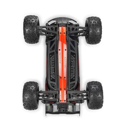 ARRMA 1/16 Mini Kraton 3S DSC 4X4 RTR Brushless RC Speed Truck, Black/Red | RC Car, Battery and Charger Not Included ARA2508T1