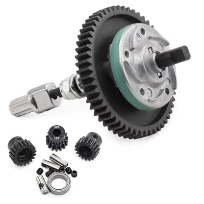 Rc Accessories Parts for Traxxas for Slash 4x4 for VXL for Stampede for Rustler 1/10 RC Car Upgrades Parts Metal 54T Slipper Clutch Set W/15T-17T-19T Pinion Gear 6878