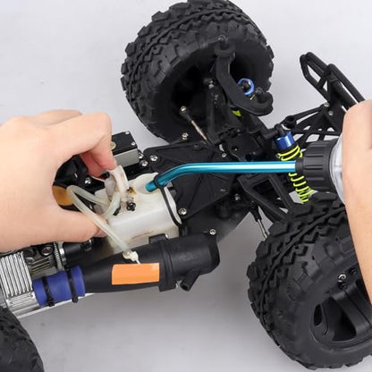 Hobbypark RC Fuel Tank Oil Bottle 250cc for Traxxas Redcat HSP HPI Nitro/Gasoline Power Models RC Car Truck Buggy