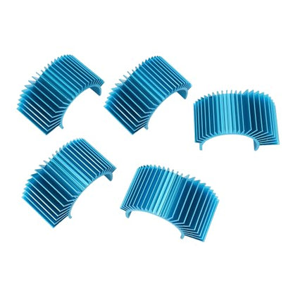 Motor Heatsink Aluminum Alloy Cooler Heat Sink 36mm for 540 550 3650 3660 RC Motor 5 Pack for Brushed Brushless Car Boat Cooling and Replacement Use