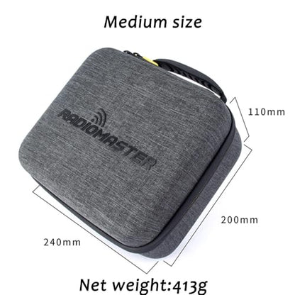 RADIOMASTER TX16S SE TX18S Case FPV Remote Control Storage Bag Carry Protection Case for TX16S Transmitter (Large Size)