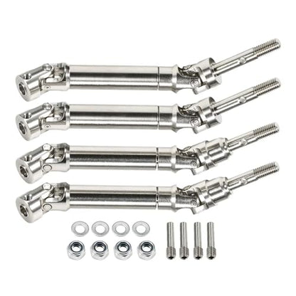for Slash for Rustler for Stampede for Hoss 4x4 for VXL HQ727 Metal Drive Shaft Universal Joint Driveshaft Dog Bone RC Truck Upgrade Car Parts Rc Parts