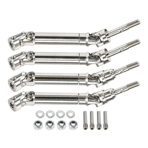 RC Upgrade Accessories for Slash for Rustler for Stampede for Hoss 4x4 for VXL for HQ727 Metal Drive Shaft Universal Joint Driveshaft RC Truck Upgrade Car Parts