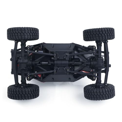 TOUCAN RC HOBBY US in Stock UDI RC UCX2405PRO 1/24 2.4G 4WD RC Rock Crawler Brushless Motor ESC Radio Controlled Off-Road Vehicles RTR Model Car Battery for Ages 14+ - color: Red Black