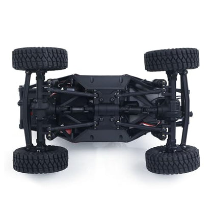 TOUCAN RC HOBBY US in Stock UDI RC UCX2405PRO 1/24 2.4G 4WD RC Rock Crawler Brushless Motor ESC Radio Controlled Off-Road Vehicles RTR Model Car Battery for Ages 14+ - color: Red Black