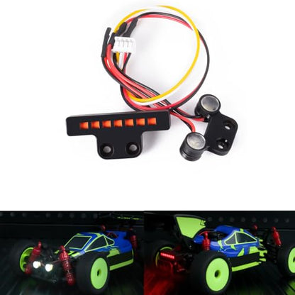 RCLIONS LED Headlights Taillight Front&Rear Lamp Lights Kit for 1:24 Kyosho Mini-Z 4x4 RC Monster Truck Car Upgrades Parts