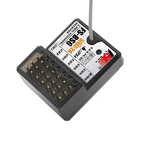 Flysky FS BS6 IPX4 Waterproof 2.4G 6CH Gyro Receiver | For FS-GT5 FS-i6 FS-i6X Transmitter RC Car Boat