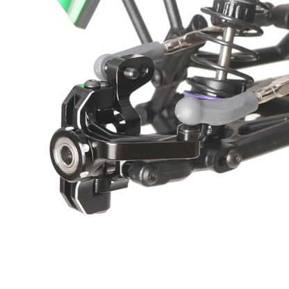 KYX Racing Aluminum Front Steering Knuckle Upgrades Parts Accessories for 1/10 RC Car LOSI 22S