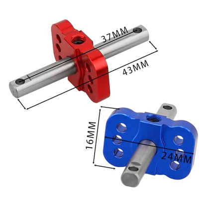 Differential Locker Spool Diff Lock for Traxxas 1/10 2WD Slash Rustler Stampede Bandit Upgrades Parts (Blue) - color: Blue