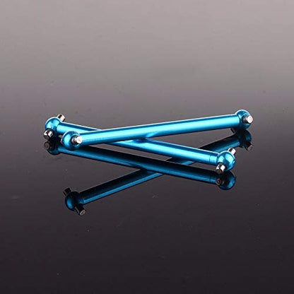 Replacement Part For A959 A969 A979 Aluminum Front Rear Driven Shaft 46mm A959-07 1/18 Car Truck 580027 - (Color: Silver) - color: Silver