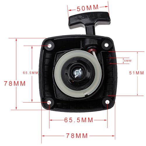 Easy Pull Starter Kit for 32cc-45cc Zenoah CY RV TS for 1/5 HPI Losi 5ive T GOPED Rc Car Parts