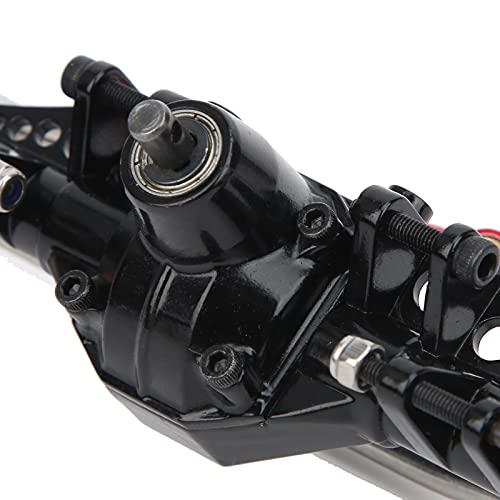 RC Front Axle Remote Control Crawler Metal Front Portal Axle Assembly for Axial Capra 1.9 UTB RC Car