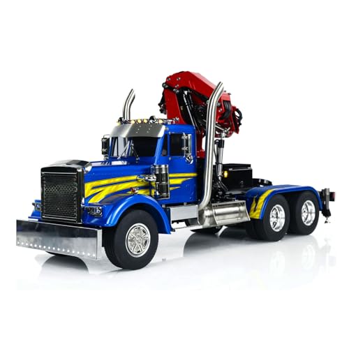 1/14 6X6 RC Tractor Truck Metal Chassis 2-Speed Gearbox RTR 56344 Sound Light System ESC Servo Hobby Grade Model