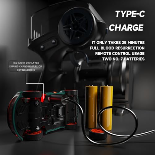 Mini RC Car, 1:64 Scale Toy Car & Remote Control Integrated Design. - color: Green