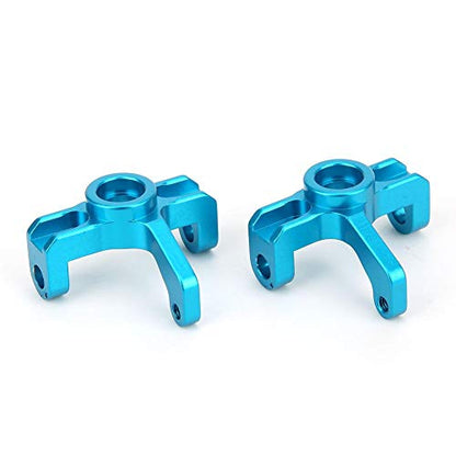 Vbest life Metal Steering Carrier Knuckle,2pcs Aluminum Alloy Left Right RC Car Upgrade Spare Part Compatible with Wltoys 1/14 144001 RC Car