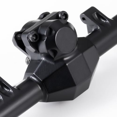 MOHERO SCX24 Rear Axles for Axial SCX24 Deadbolt Bronco JLU C10 Gladiator Base Camp Power Wagon 1/24 RC Crawler Car Upgrade Parts - color: Standard - Rear Axle