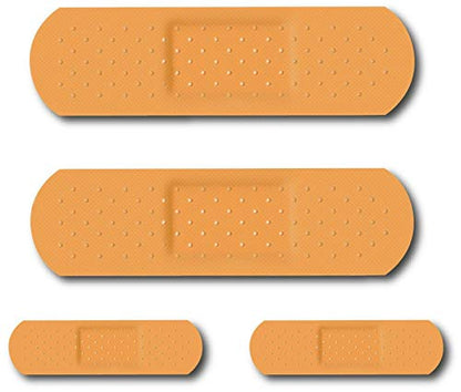 4 Pack Vehicle Bandage Stickers for Cars Trucks Big 3M Decal Bumper dent Cover auto Funny Graphic Removable Vinyl and Safe for Paint Damaged Scratched ding Body Decals car Sticker - size: Medium