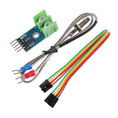 AITRIP 3 Sets DC 5V MAX6675 Module + K Type Thermocouple Temperature Sensor M6 for Arduino Raspberry Pi