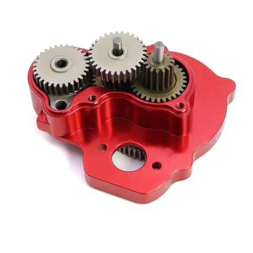 RC car Components Compatible with FMS for FCX24 for FCX18 for LC80 1/24 1/18 RC Crawler Upgrade Parts Steel Transmission Gear Complete Gearbox Gears Set