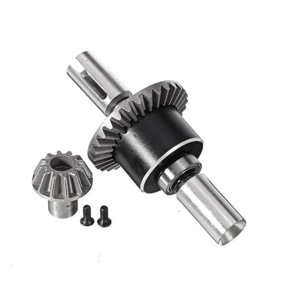 for WLtoys 12428 12423 RC Automotive Accessories 12428-0091 Front and Rear Differential All Metal Upgrade refit Parts(Front) - color: Front