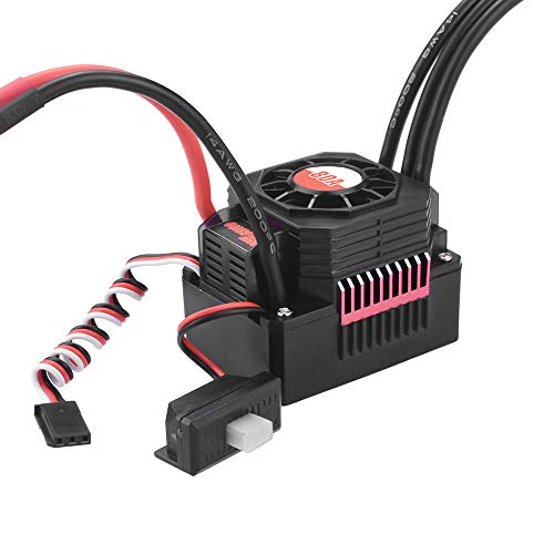 GoolRC Surpass Hobby 80A Brushless Electric Speed Controller Waterproof ESC for 1/10 RC Truck Off-Road Car