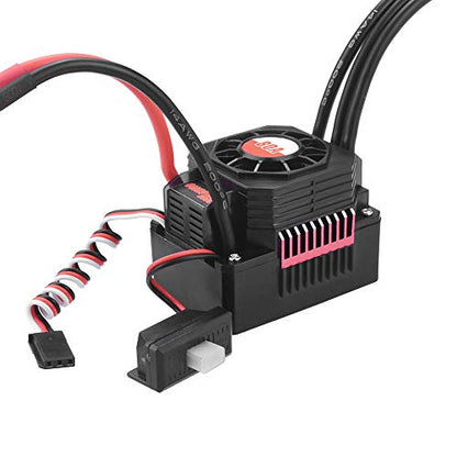 GoolRC Surpass Hobby 80A Brushless Electric Speed Controller Waterproof ESC for 1/10 RC Truck Off-Road Car