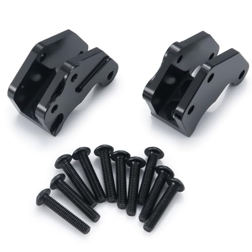 4PCS RC Aluminum Lower Shock Link Mount Shock Suspension Linkages Front Rear Axle Link Shock Mount for Axial Wraith 90048 1/10 RC Crawler Car Upgrade Parts