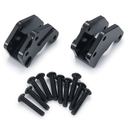 4PCS RC Aluminum Lower Shock Link Mount Shock Suspension Linkages Front Rear Axle Link Shock Mount for Axial Wraith 90048 1/10 RC Crawler Car Upgrade Parts