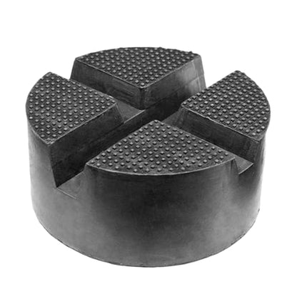 Rubber Cross Slotted Jack Adapter, Disk Frame Rail Protector, Anti Slip Pinch Weld Side Support Block, Car Lift Jack Puck Pad, Universal Vehicle Repair Tool (1PC) - size: 1PC