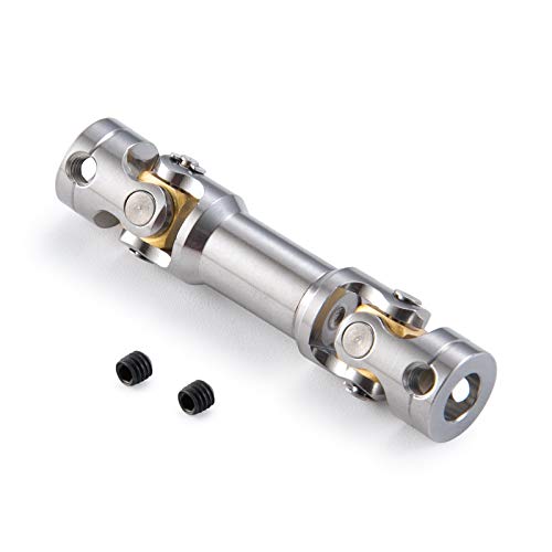 RC-Hub 1Pcs RC Driveshafts Metal Drive Shaft 45-50/47-57/55-67/60-80mm for 1:14 Tamiya Trailer Tractor Truck RC Crawler Car (45-50mm) - size: 45-50mm