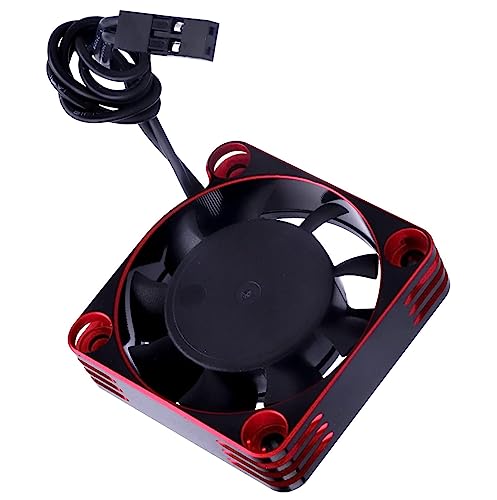 RC Motor Cooling Fan 40x40mm High Speed for ESC/Motor Heat Sink Replacement Red ESC Motor Fan