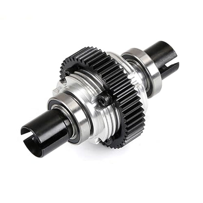 CNC Metal Complete Differential Diff.Gear Set (Silver) | for 1/5 Hpi Rofun Baha King Motor Rovan Baja 5B 5T 5Sc Truck Rc Car Parts - color: Silver