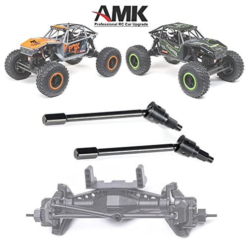 UTB18 RC Front & Rear Drive Shaft CVD Axle for Axial RC Crawler 1/18 UTB18 Capra Unlimited Trail Buggy RTR Upgrade Part (2pcs Front Drive Axles) - color: 2pcs Front Drive Axles