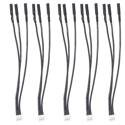 5pcs Universal RC Brushless Motor ESC Conversion Cable with 3P Plug for KYOSHO Mini Z, Axial SCX24 Motor Modification