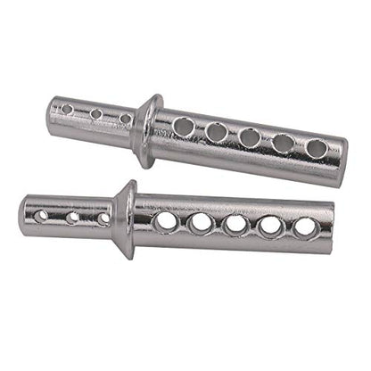 4PCS Aluminum Body Post Upgrade Parts mounts of 08047 for RC 1/10 Redcat Volcano EPX/Pro S30 Replacement (Silver) - color: Silver