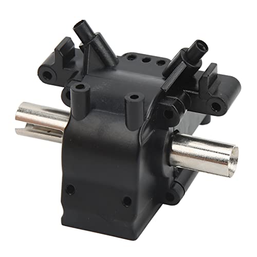 RC Gearbox Differential Set, Replacement Parts with Easy Install for 12428/12427 - Sturdy Plastic Cover, Stainless Steel Differential