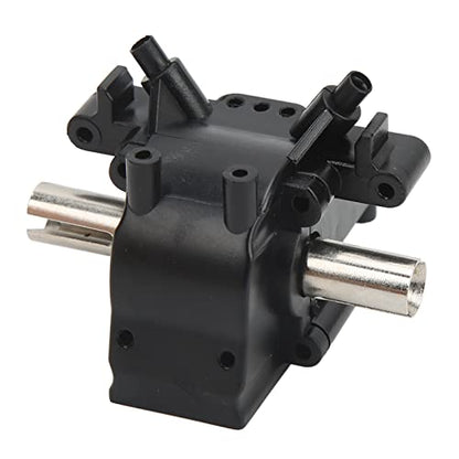 RC Gearbox Differential Set, Replacement Parts with Easy Install for 12428/12427 - Sturdy Plastic Cover, Stainless Steel Differential