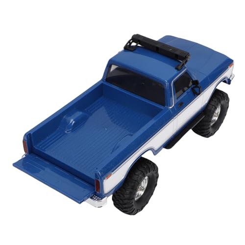 1/16 RC Truck, 2.4G Remote Control Off Road Crawler Toy with System and Shock Absorption, for Boys Kids Adults Birthday (Blue) - color: Blue