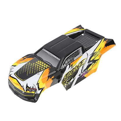 1/16 RC Car Body Shell for SCY PVC Orange Car Spare Parts, Assembly Accessory, Replacement Cover for Off Road RC Truck