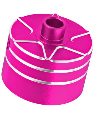 RC Upgrades Part for 1/8 Kraton/Outcast/Talion 6S BLX EXB,Notorious 6S BLX,1/7 Mojave 6S BLX EXB,BigRock/Fireteam 6S BLX,Aluminum Diff Case Differential Carrier,Replace #ARA310983 Pink - color: Pink(for 1/7 1/8)