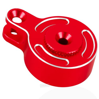 RC Servo Saver Set 25T Upgrades Part for 1/10 Big Rock 3S BLX,Granite/Senton 3S BLX & Mega 550,Kraton/Outcast 4S BLX,1/8 Typhon 3S BLX& Mega 550,Alloy Fixed Link Steering Servo Saver,Red - color: Red-1 Set