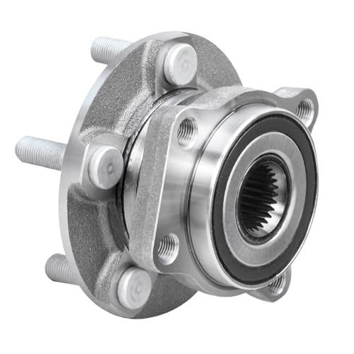Detroit Axle - Front CV Axle Kit for 2008 2009 2010 2011 2012 2013 | Subaru Impreza, CV Axle Shaft Assembly Wheel Bearing Hub Assembly Replacement - size: 2WX34508/Pair