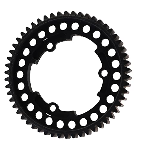 Steel 54T Spur Gear 1 Mod M1 Main Gear Compatible with Traxxas 1/5 X-Maxx 6S 8S 1/10 Maxx 4S 1/10 New E-Revo 2.0 VXL 1/7 XO-1 Upgrade Part (54T)