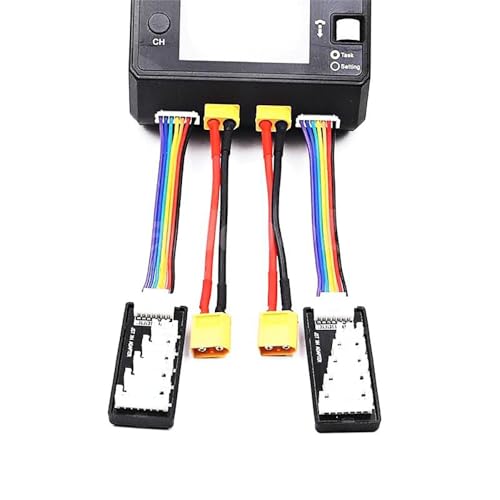 SPARKHOBBY XT60/XT30/JST/T-plug Balance Charger Extension Cable and 2-6S Extension Board for HOTA D6 D6PRO D6+ Smart Charger RC (2PCS XT30 2PCS Board) - style: 2PCS XT30 2PCS board