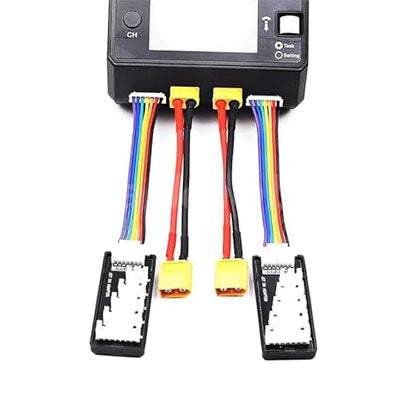 SPARKHOBBY XT60/XT30/JST/T-plug Balance Charger Extension Cable and 2-6S Extension Board for HOTA D6 D6PRO D6+ Smart Charger RC (2PCS XT30 2PCS Board) - style: 2PCS XT30 2PCS board