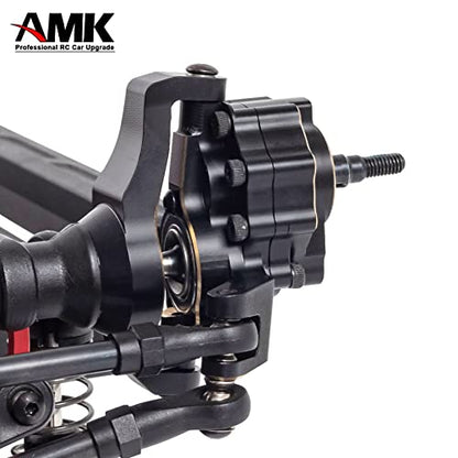 Brass Axle Case Rear Diff Housing, LCG Brass Counter Weight Axle Housing for 1/10 RC Crawler Car TRX4 TRX6 Upgrade Parts - color: L