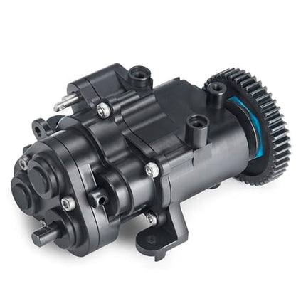TRX4 2 Speed Transmission Case CNC Aluminum Metal Gearbox with Steel Gear for TRX-4 TRX6 1/10th RC Crawler Car Upgrade