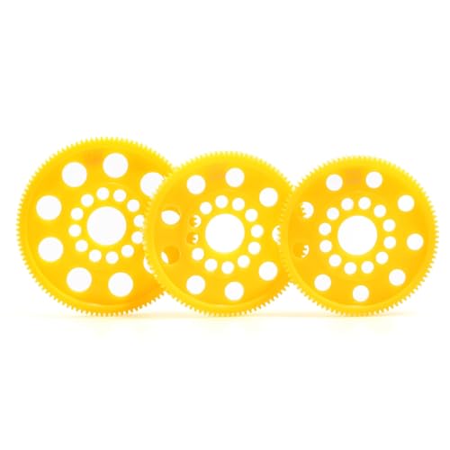 64P 96T Spur Gear for 1/10 On-Road RC Cars Upgrade Parts | High Precision Plastic Main Gear;Lightweight Durable; 5mm thick and 9.5mm center bore;